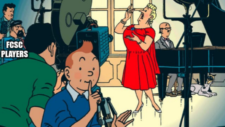 Tintin et la castafiore